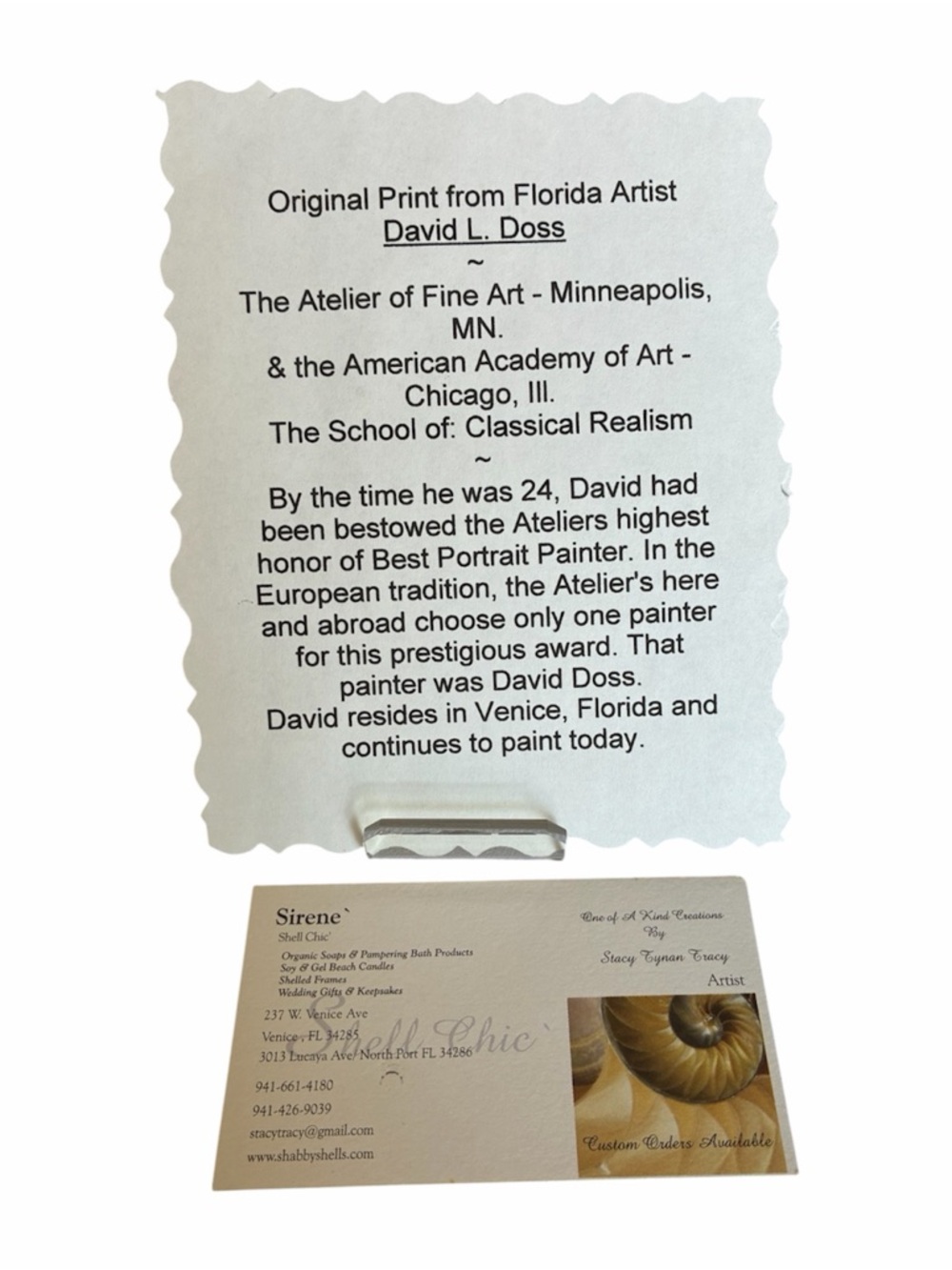 Signed David L. Doss Art Print – Classical Realism Mermaid Fantasy Artwork - Picture 2 of 2
